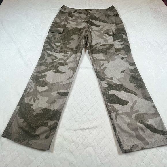 Cabela’s Camo Cargo Pants - 100% Polyester - size 36 Regular-excellent condition - Picture 1 of 9
